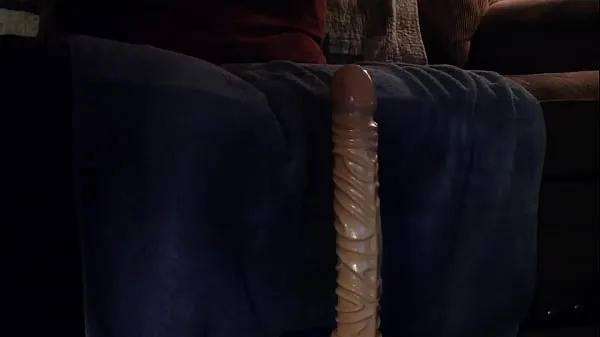 Fresh Riding my 11" dildo hard best Videos