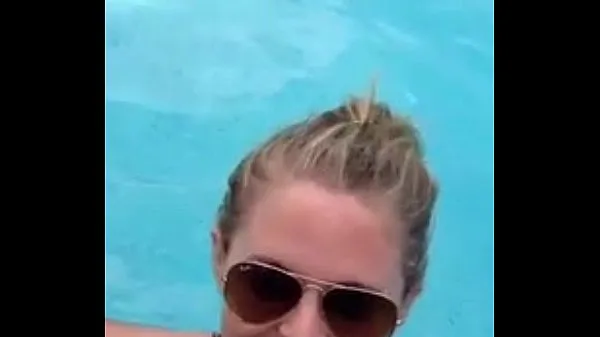 Fresh Blowjob In Public Pool By Blonde, Recorded On Mobile Phone best Videos