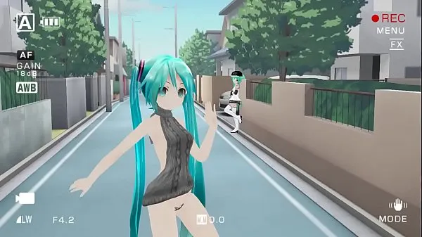 Свежие Танцевальное платье Miku Sexy MMD лучшие видео