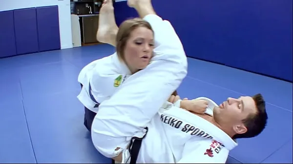 Sveži Horny Karate students fucks with her trainer after a good karate session najboljši videoposnetki