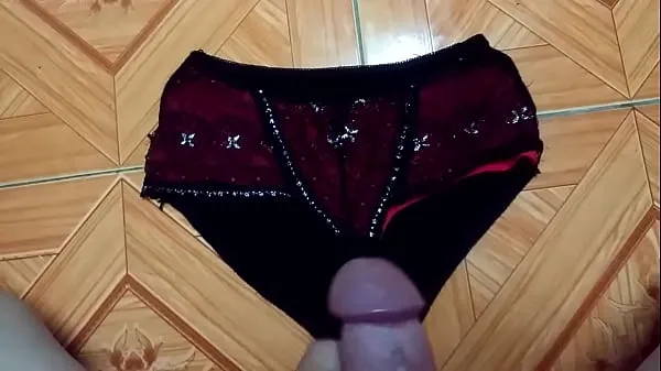 ताज़ा Sparkling red and black underwear | Cum on panties compilation the best सर्वोत्तम वीडियो