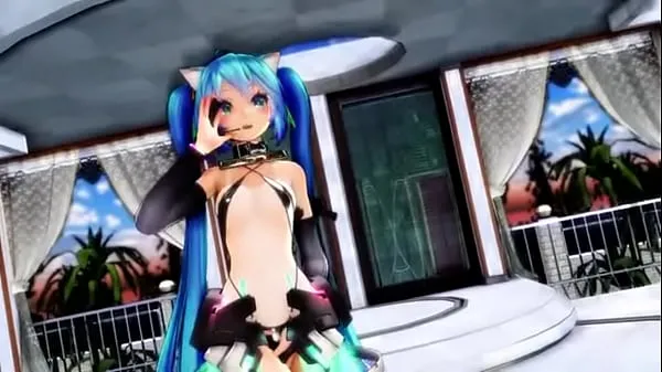 Свежие Танцы MMD TDA Micro Bikini Hatsune Miku Sexy лучшие видео