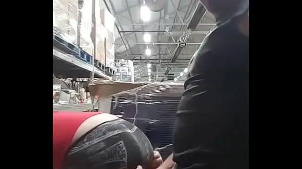 Fresh Quickie with a co-worker in the warehouse best Videos