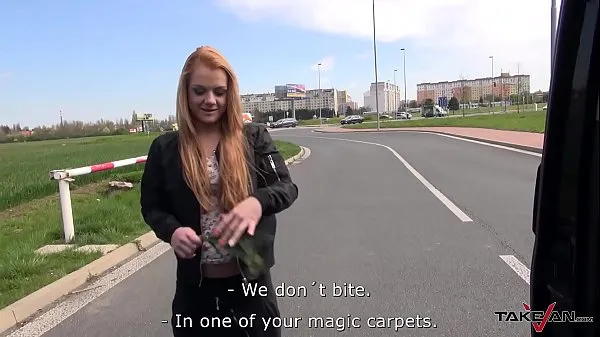 Φρέσκα Crazy redhead agree with ride for fuck with horny stranger καλύτερα βίντεο