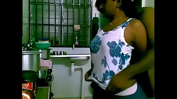 See maid banged by boss in the kitchen Video terbaik baru