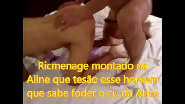 Ricmenage montado en el culo de Aline mejores vídeos nuevos