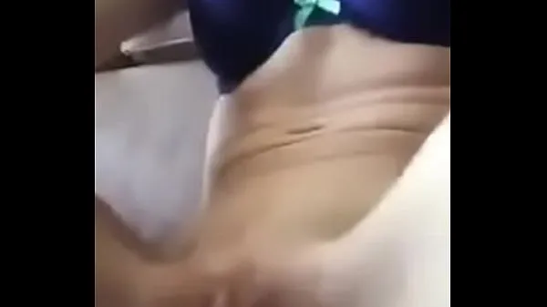 Young girl masturbating with vibrator Video terbaik baharu