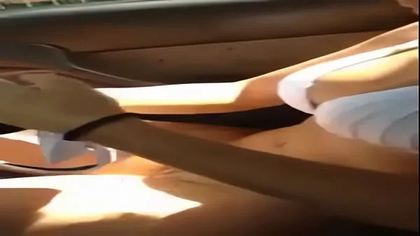 최신 Naked Deborah Secco wearing a bikini in the car 최고의 동영상