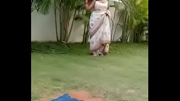 Tuoreet Swathi naidu saree dropping part-4 short film shooting parasta videota