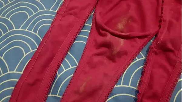 Nuovi Newly used red underpants - Red used pantiesvideo migliori