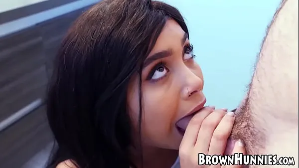 Fresh Brown hunny Aaliyah Hadid fucked in both tight holes best Videos