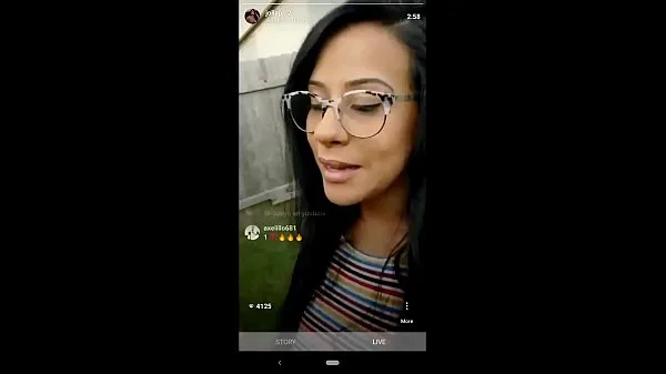 Fresh Husband surpirses IG influencer wife while she's live. Cums on her face best Videos