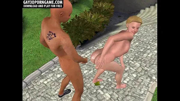 Horny 3D cartoon hunk getting fucked anally outdoors mejores vídeos nuevos