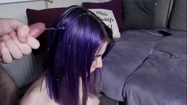 Fresh Cum in purple hair best Videos