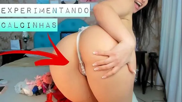 sexy latina probándose algunas bragas mejores vídeos nuevos