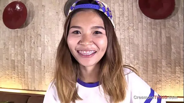 Fresh Thai teen smile with braces gets creampied best Videos