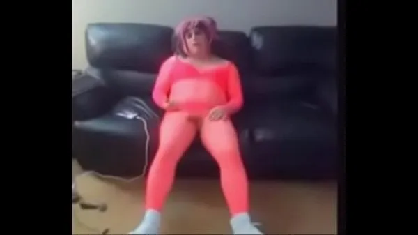 Świeże Crossdressing Fagot Jerkin Off In Pink Fishnets najlepsze filmy