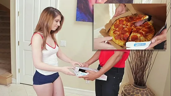 Nuovi BANGBROS - Ecco quella pizza con salsiccia che hai ordinato, Joseline Kelly. Buon appetitovideo migliori