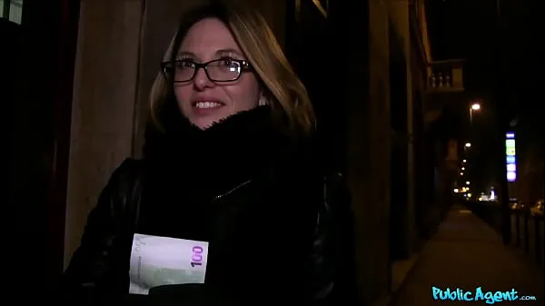 Fresh Public Agent Euro Woman in Glasses Sex in Real public placed Staircase in Prague best Videos