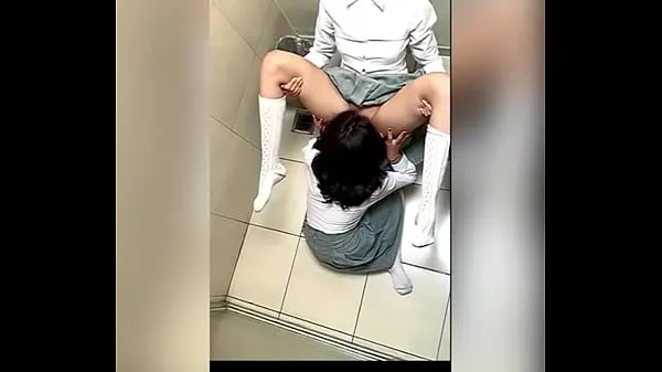 Fresh Two Lesbian Students Fucking in the School Bathroom! Pussy Licking Between School Friends! Real Amateur Sex! Cute Hot Latinas best Videos
