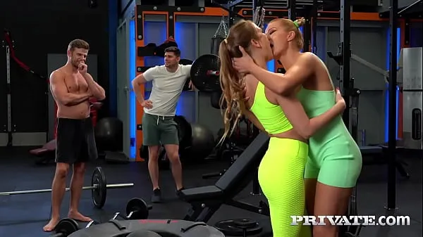 Fresh Stunning Babes Alexis Crystal, Cherry Kiss and Martina Smeraldi milk 2 studs at the gym! Deepthroat, anal, squirting, fisting, DP and more in this wild orgy! Full Flick & 1000s More at best Videos