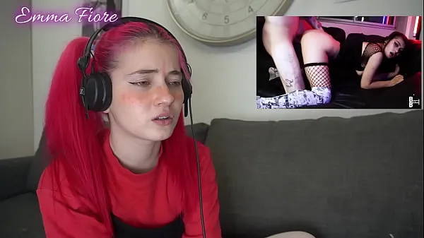 Fresh Petite teen reacting to Amateur Porn - Emma Fiore best Videos