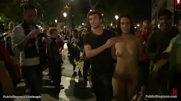 Fresh Euro slut naked public humiliated best Videos