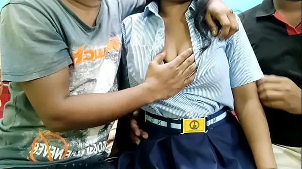 Fresh Two boys fuck college girl|Hindi Clear Voice best Videos