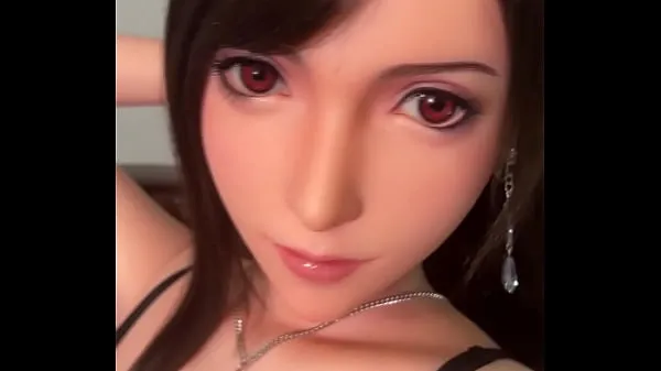 Ferske FF7 Remake Tifa Lockhart Sex Doll Super Realistic Silicone beste videoer