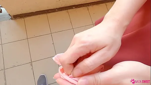 Sexy neighbor in public place wanted to get my cum on her panties. Risky handjob and blowjob - Active by Nata Sweetأفضل مقاطع الفيديو الجديدة