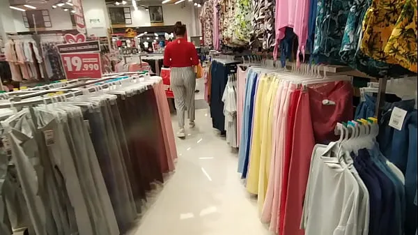 Fresh I chase an unknown woman in the clothing store and show her my cock in the fitting rooms best Videos