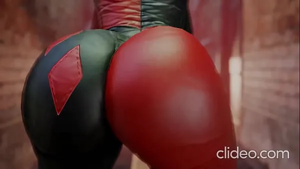 Fresh Harley Quinn shaking her bubble booty best Videos