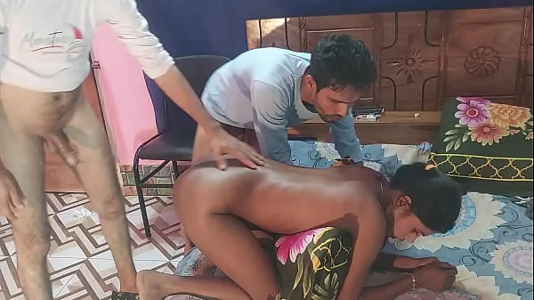 Fresh First time sex desi girlfriend Threesome Bengali Fucks Two Guys and one girl , Hanif pk and Sumona and Manik best Videos