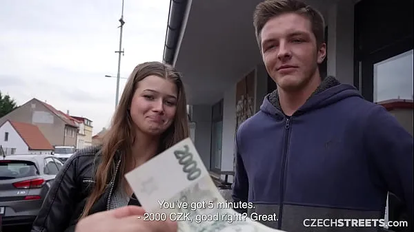 Fresh CzechStreets - He allowed his girlfriend to cheat on him best Videos