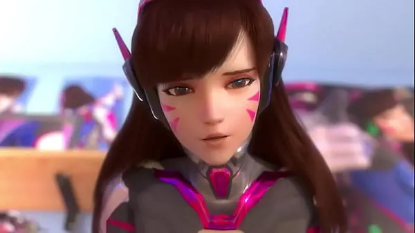 Cita perfecta con D-Va (Overwatch Hentai mejores vídeos nuevos