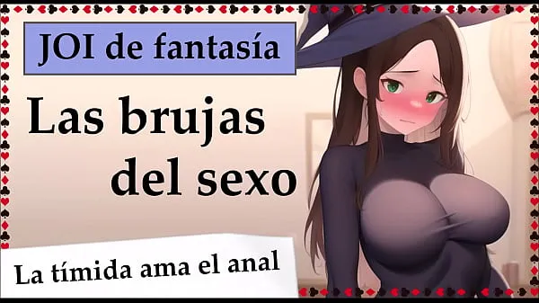 Las brujas del sexo. Brujita timida ama el anal. JOI COMPLETO en español mejores vídeos nuevos