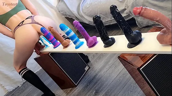 Fresh Choosing the Best of the Best! Doing a New Challenge Different Dildos Test (with Bright Orgasm at the end Of course best Videos